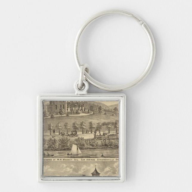 Chaveiro Residência de WH Mooney (Frente)