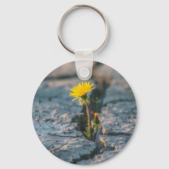 Chaveiro Resilient Dandelion Rock Keychain (Frente)