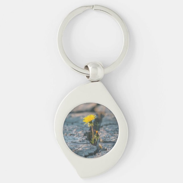 Chaveiro Resilient Dandelion Rock Keychain (Frente)