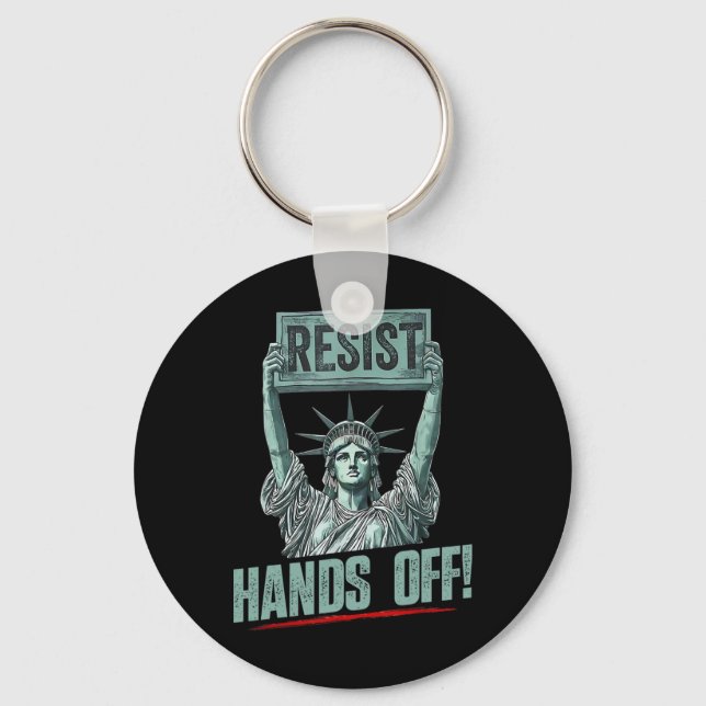 Chaveiro Resistência À Estátua Da Resistência Da Liberdade  (Frente)
