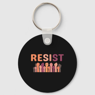 Chaveiro Resistência Fist Faz Parte Da Resistência Anti Tru