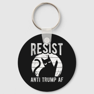 Chaveiro Resistir Anti Trump Af Resistência Anti Trump Gato