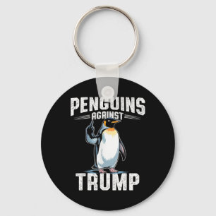 Chaveiro Resistir Pinguins Contra Trump - Tornar o Imposto