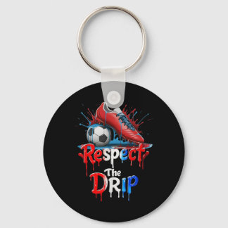 Chaveiro Respect The Drip Soccer Graffiti Street Style 