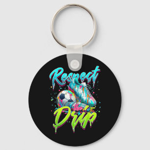 Chaveiro Respeite O Disco Do Sorvete Do Soccer Com Sprink