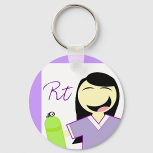 Chaveiro Respiratory Therapy Oxygen Keychain RT