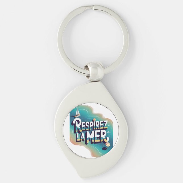 Chaveiro Respirey la mer (Frente)
