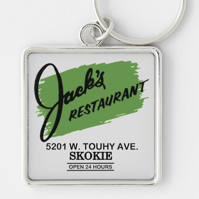 Chaveiro Restaurante Jack, Skokie, Illinois (Frente)