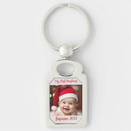 Chaveiro Retângulo de Metal Personalizável para o Primeiro 