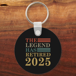 Chaveiro Retirada engraçada A Lenda Se Aposentou Em 2025