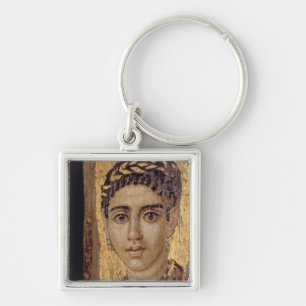Chaveiro Retrato da mamã de uma mulher, de Fayum,