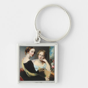 Chaveiro Retrato das irmãs de McEuen, depois de 1823