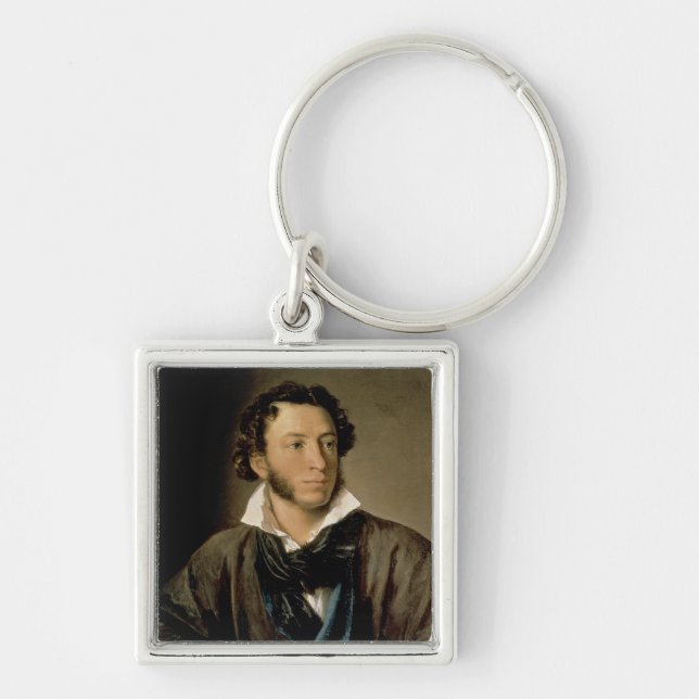 Chaveiro Retrato de Alexander Pushkin (Frente)