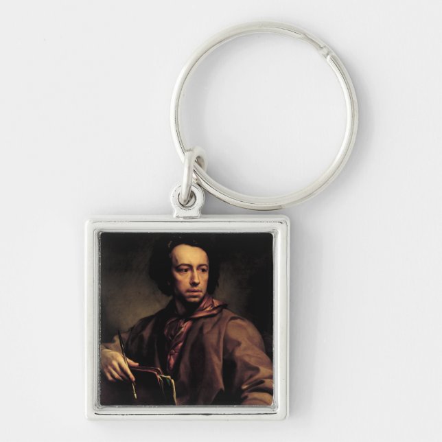 Chaveiro Retrato de auto, 1773 (óleo no painel) (Frente)
