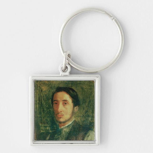 Chaveiro Retrato de auto de Edgar Degas | como um homem (Frente)
