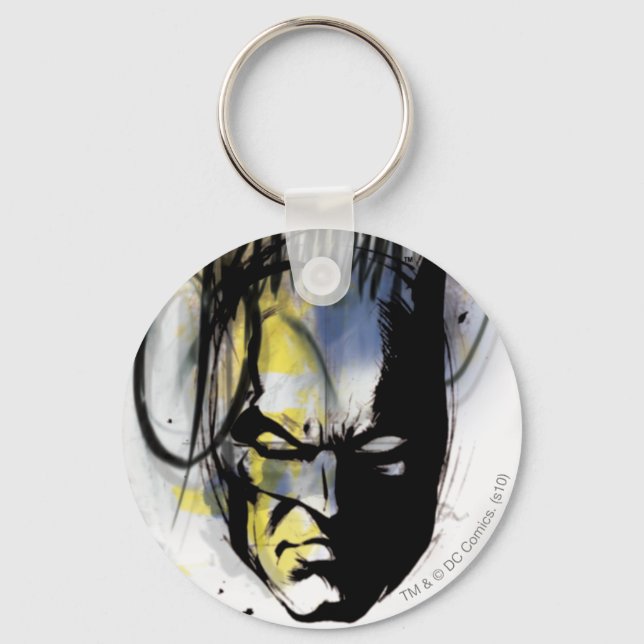 Chaveiro Retrato de Batman Airbrush (Frente)