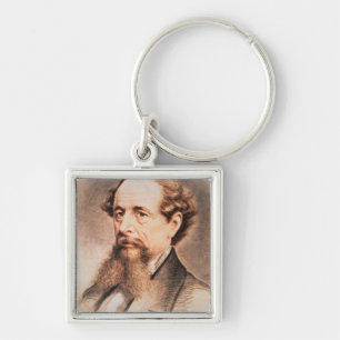 Chaveiro Retrato de Charles Dickens, 1869