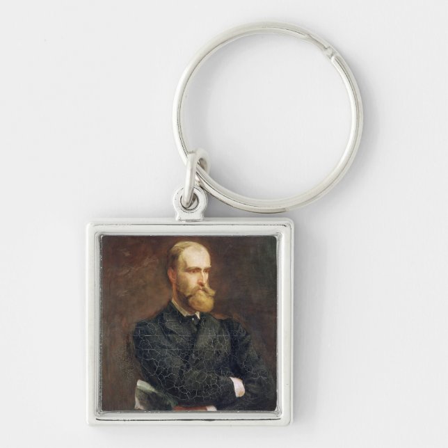 Chaveiro Retrato de Charles Stewart Parnell 1892 (Frente)