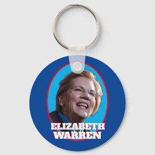 Chaveiro Retrato de Elizabeth Warren