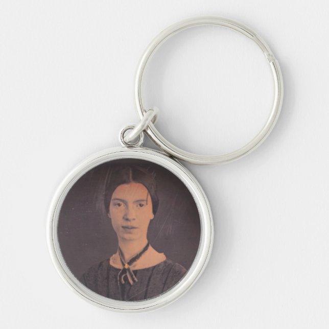 Chaveiro Retrato de Emily Dickinson (Frente)