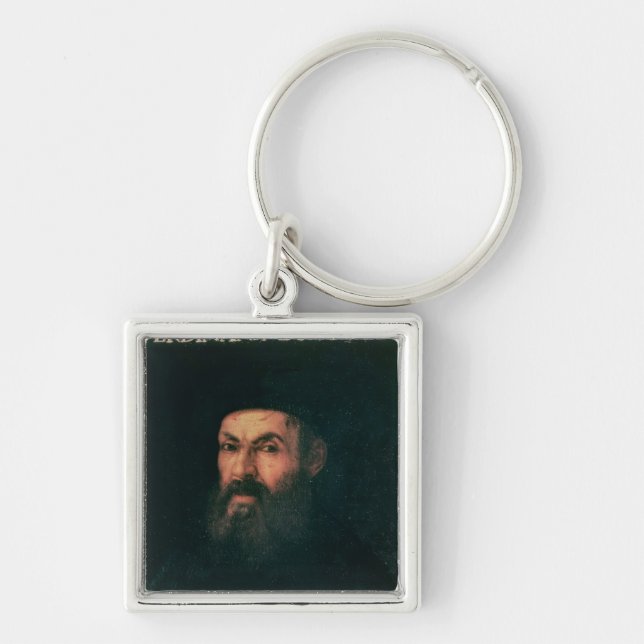 Chaveiro Retrato de Fernão de Magalhães (Frente)
