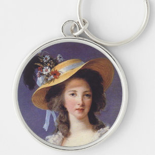Chaveiro Retrato de Gabrielle de Polignac, Condessa Frances