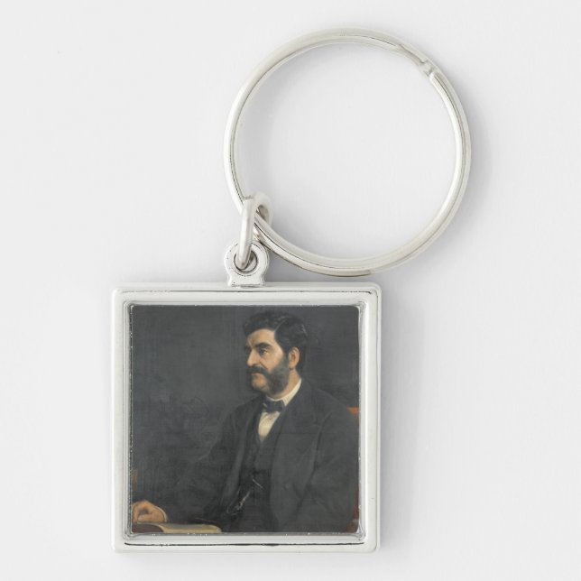 Chaveiro Retrato de Hormuzd Rassam, 1869 (Frente)
