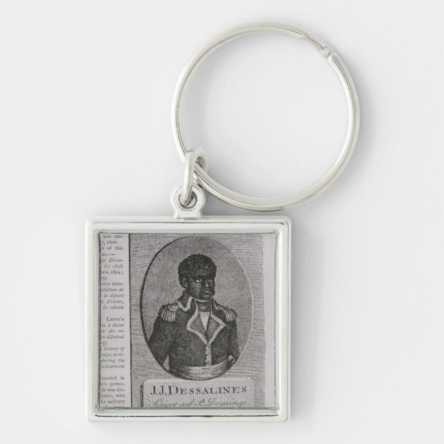 Chaveiro Retrato de Jean-Jacques Dessalines (Frente)