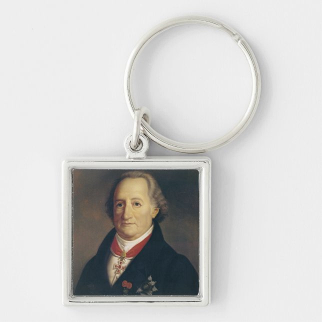Chaveiro Retrato de Johann Wolfgang von Goethe (Frente)