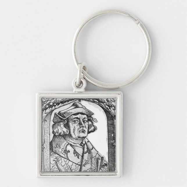 Chaveiro Retrato de John de Indagine (Frente)