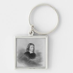 Chaveiro Retrato de John Milton (1608-74) gravado pelo