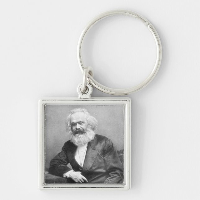 Chaveiro Retrato de Karl Marx (Frente)