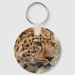 Chaveiro Retrato de Leopardo