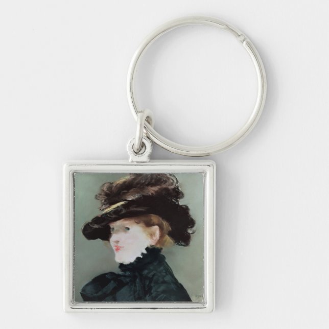 Chaveiro Retrato de Mery Laurent 1882 (Frente)