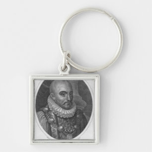 Chaveiro Retrato de Michel de Montaigne