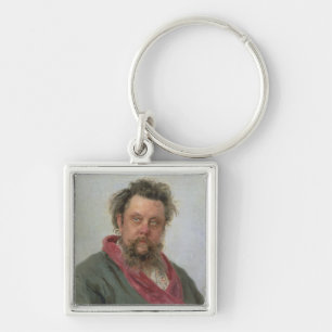 Chaveiro Retrato de Petrovich modesto Moussorgsky 1881
