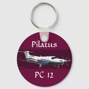 Chaveiro Retrato de Pilatus PC-12, Pilatus, PC 12