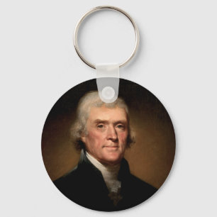Chaveiro Retrato de Thomas Jefferson