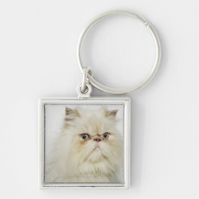 Chaveiro Retrato de um gato persa (Frente)