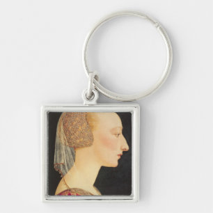 Chaveiro Retrato de uma senhora no vermelho, 1460-70