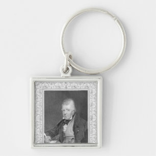 Chaveiro Retrato de Walter Scott