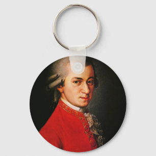 Chaveiro Retrato de Wolfgang Amadeus Mozart