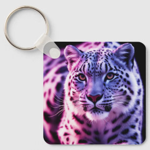 Chaveiro Retrato do Leopardo da Neve