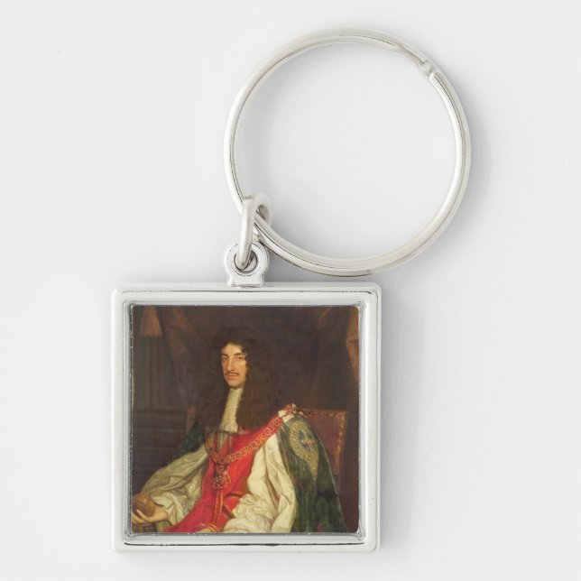 Chaveiro Retrato do rei Charles II, c.1660-65 (Frente)