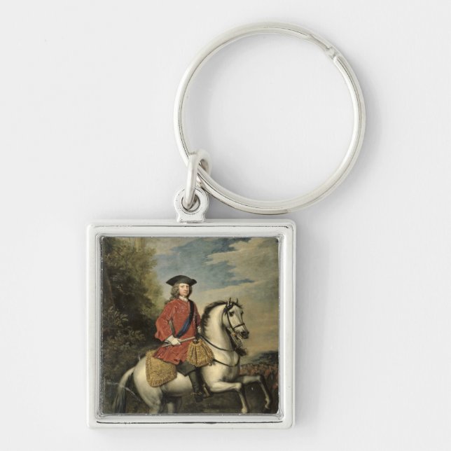 Chaveiro Retrato do rei George mim, 1717 (Frente)