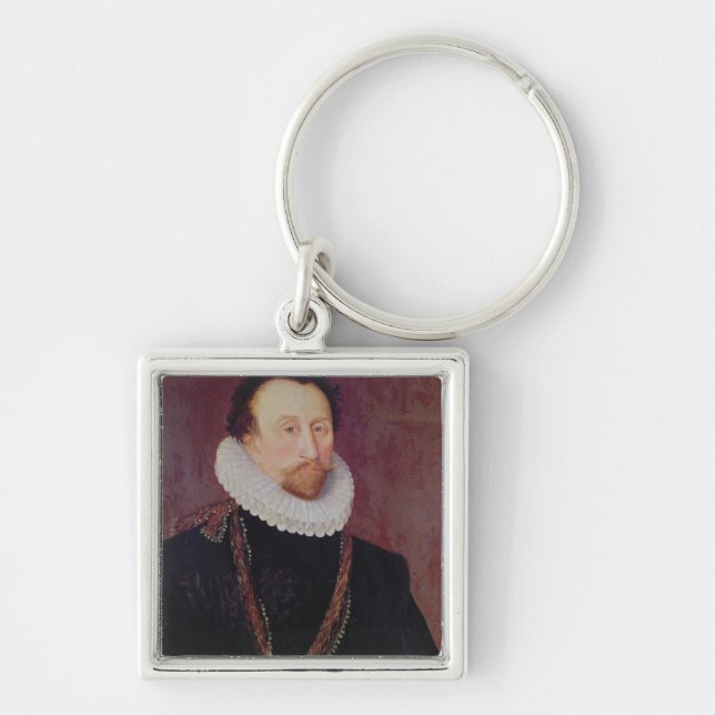 Chaveiro Retrato do senhor John Hawkins 1581 (Frente)