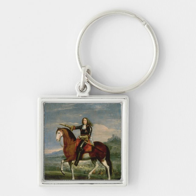 Chaveiro Retrato equestre (Frente)