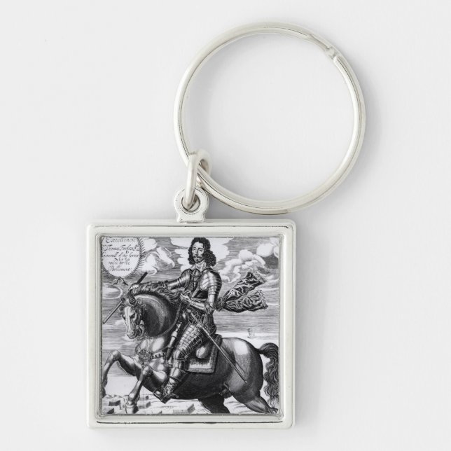 Chaveiro Retrato equestre (Frente)