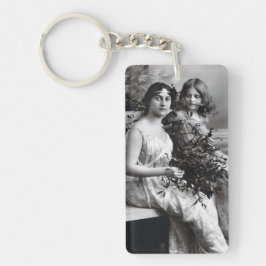 Chaveiro Retrato eterno de Mãe e Filha