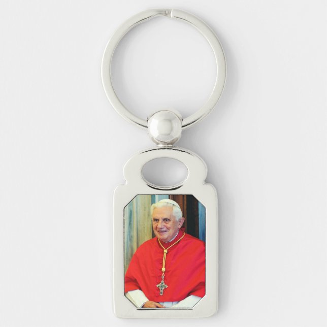 Chaveiro Retrato Oficial do Papa Bento XVI (Frente)